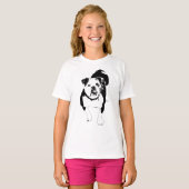 Urban Bulldog, Sterke Vector T-shirt (Voorkant volledig)