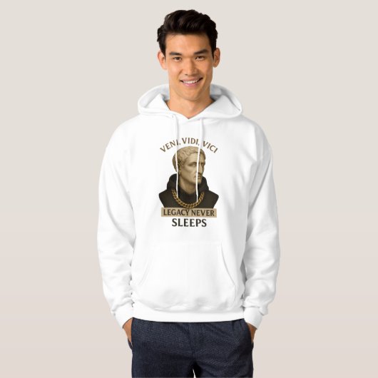 URBAN CAESAR – Legacy Never Sleeps Hoodie (Voorkant volledig)