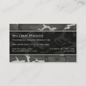 Urban Camo, Camouflage - Visitekaartje (Achterkant)