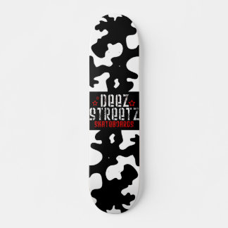 Urban Camo DeeZ StreetZ Logo Skateboard