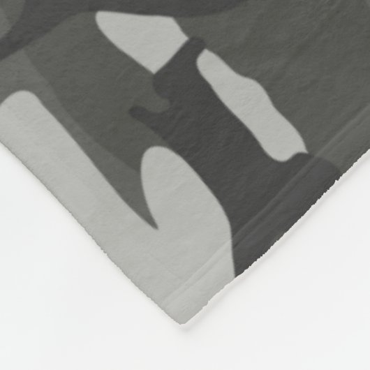 Urban Camo Fleece Deken (Hoek)