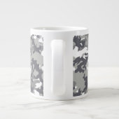 Urban Camo Glass Jumbo Mok (Achterkant)