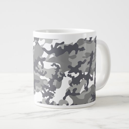 Urban Camo Glass Jumbo Mok (Voorkant rechts)