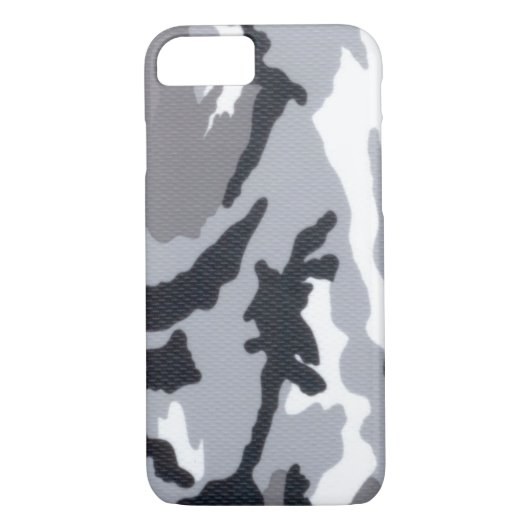 Urban Camo Gray iPhone 7 Case-Mate iPhone Case (Achterkant)