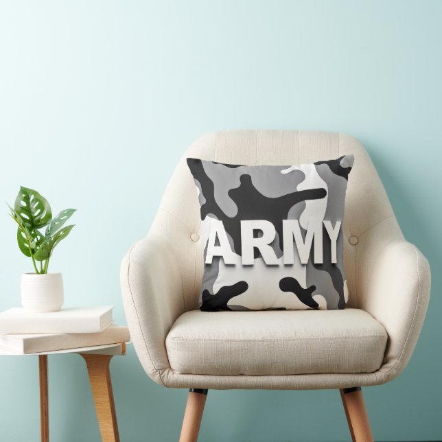 Urban Camo Leger Kussen (Stoel)