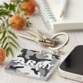 Urban Camo Leger Sleutelhanger (Voorkant Rechts)