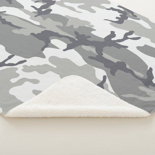 Urban Camo Sherpa Deken (3/4)
