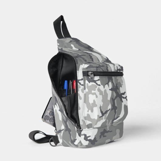 Urban Camo Sling Bag (Open)