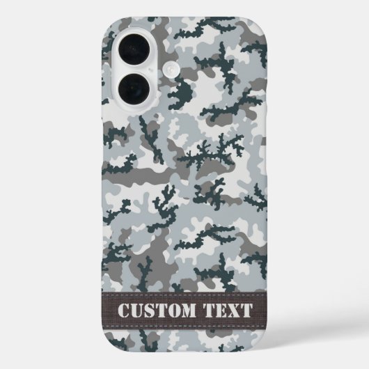 Urban Camouflage Case-Mate iPhone Case (Achterkant)
