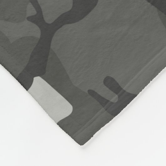Urban Camouflage Pattern Fleece Deken (Hoek)