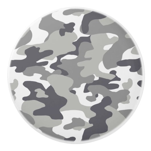 Urban Camouflage Pattern Keramische Knop