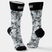 Urban Camouflage Pattern Socks Sokken (Gebogen)
