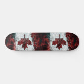 Urban Canada Grunge Custom Pro Park Board Skateboard (Horizontaal)