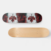 Urban Canada Grunge Custom Pro Park Board Skateboard (Horizontaal)