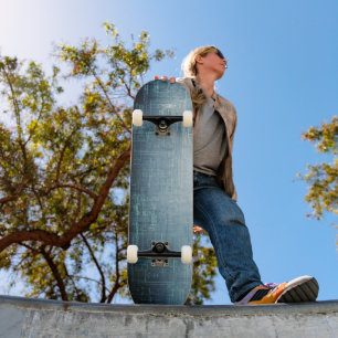 Urban Canvas: Artistieke Blauwdruk Skateboard