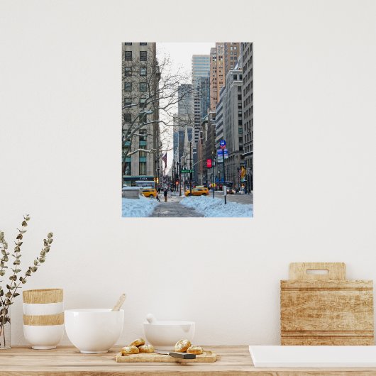 Urban Canyon Poster (Keuken)