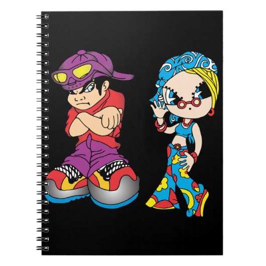 Urban Cartoon Duo Tee Notitieboek (Voorkant)