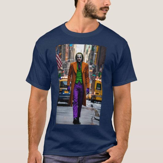 Urban Chaos De Joker in de straten van New York Ci T-shirt (Voorkant)