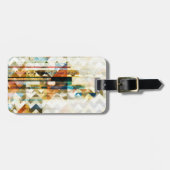 Urban Chevron II Bagagelabel (Voorkant horizontaal)