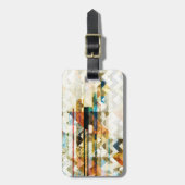 Urban Chevron II Bagagelabel (Voorkant verticaal)