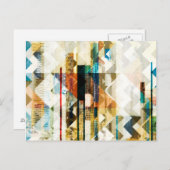 Urban Chevron II Briefkaart (Voorkant / Achterkant)