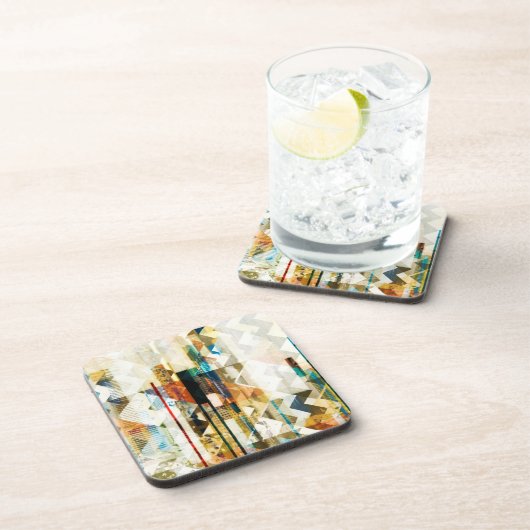 Urban Chevron II Drankjes Onderzetter (Rechterzijde)