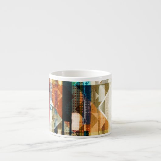 Urban Chevron II Espresso Kop (Voorkant)