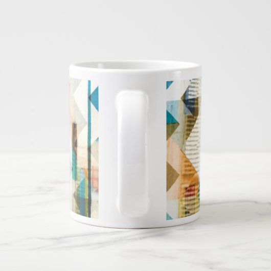 Urban Chevron II Grote Koffiekop (Achterkant)