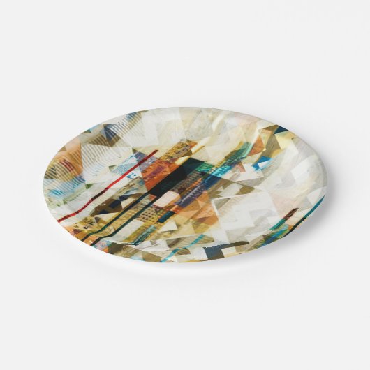 Urban Chevron II Papieren Bordje (Gekanteld)