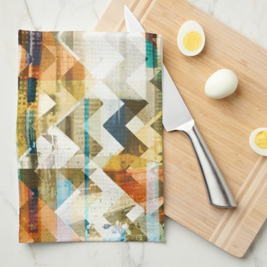 Urban Chevron II Theedoek (Quarter Fold)