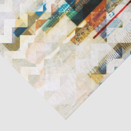 Urban Chevron II Tissuepapier (Detail)