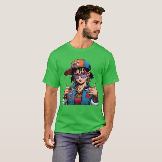 Urban Chic Anime family T-shirt (Voorkant volledig)