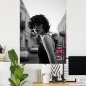 Urban Chic Beauty Salon Poster (Thuiskantoor)