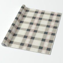 Urban Chic Tartan inpakpapier