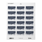 Urban City Adresetiketten Etiket (Full Sheet)