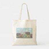 Urban City Canvas tas (Achterkant)