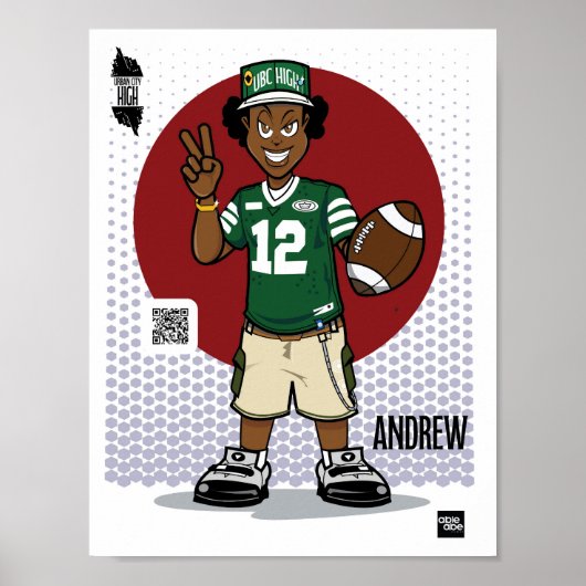 Urban City High Andrew poster (Voorkant)