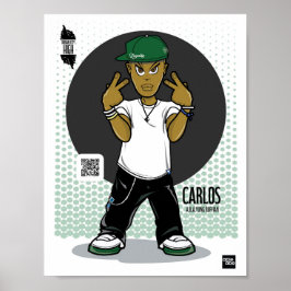 Urban City High Carlos, ook bekend als Yung Ruffia Poster