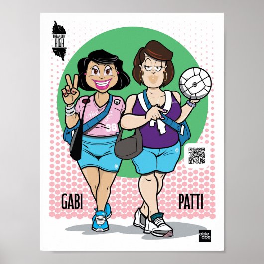 Urban City High Gabi & Patti poster (Voorkant)