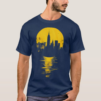Urban City Life Sunset T-shirt