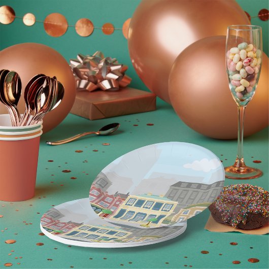 Urban City Paper Borden Papieren Bordje