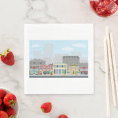 Urban City Paper Napkins Servet (Insitu)