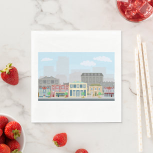 Urban City Paper Napkins Servet