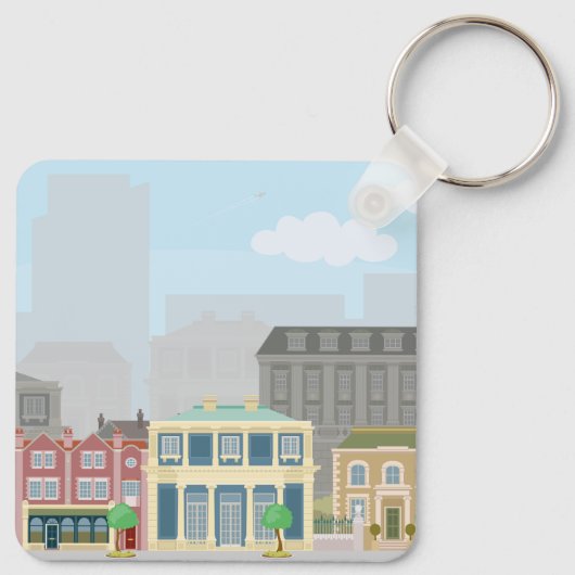 Urban City Sleutelhanger (Achterkant)