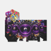 Urban Club Hip Hop DJ Danser Dance Party Bedankdoosjes (Uitgevouwen)