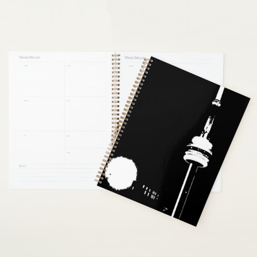 Urban CN Tower 's Nachts notitieboek (Display)