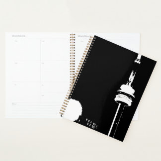 Urban CN Tower 's Nachts notitieboek