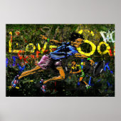 Urban Co-ed Tennis Poster (Voorkant)