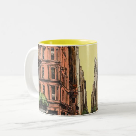 Urban Coffee mok (Voorkant links)