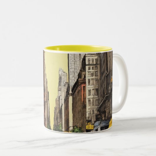 Urban Coffee mok (Voorkant rechts)